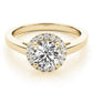 ROUND HALO ENGAGEMENT RING