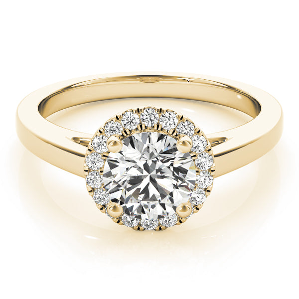 ROUND HALO ENGAGEMENT RING