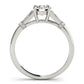 Vintage Marquise Shape Milgrain Engagement Rings
