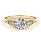 Vintage Marquise Shape Milgrain Engagement Rings
