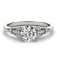 Vintage Marquise Shape Milgrain Engagement Rings