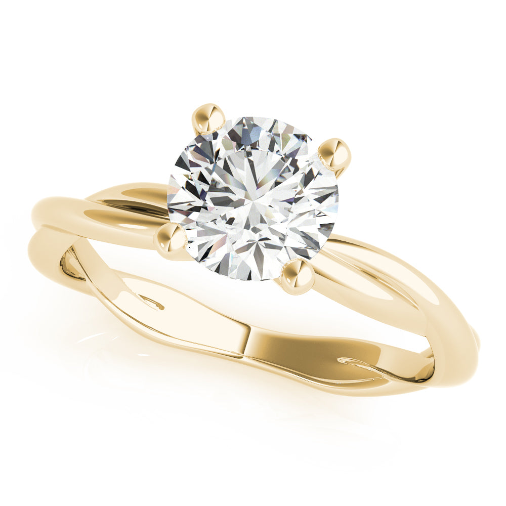 Twisted Shank Engagement Rings