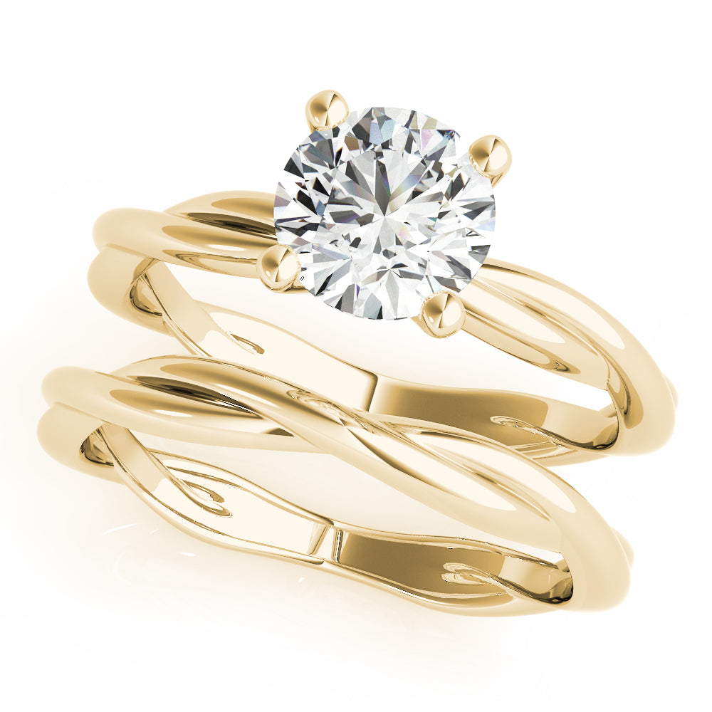 Twisted Shank Engagement Rings