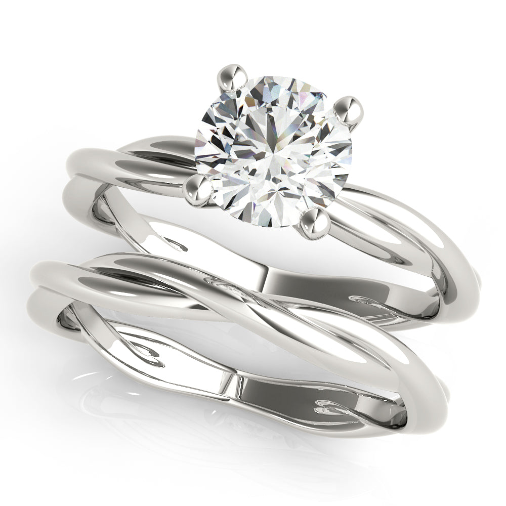 Twisted Shank Engagement Rings