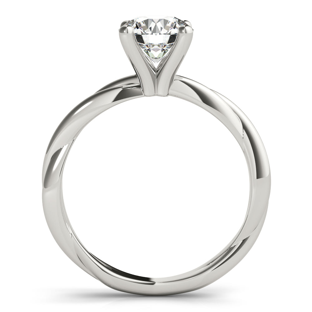 Twisted Shank Engagement Rings