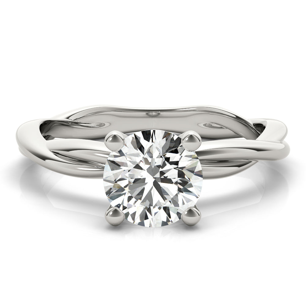 Twisted Shank Engagement Rings