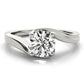 Bypass Solitaire Engagement Ring