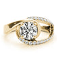 ENGAGEMENT RINGS BYPASS EURO SHANK
