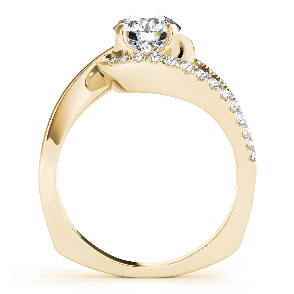 ENGAGEMENT RINGS BYPASS EURO SHANK