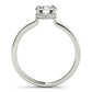 Round Hidden Halo Engagement Ring