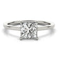 Square & Princess Cut Hidden Halo Engagement Ring