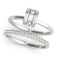 Solitaire Emerald-Cut Engagement Ring