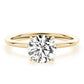 Hidden Halo Engagement Ring, Round
