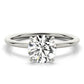 Hidden Halo Engagement Ring, Round