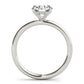 Hidden Halo Engagement Ring, Round