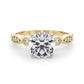 Vintage Inspired Milgrain Engagement Ring
