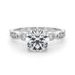 Vintage Inspired Milgrain Engagement Ring