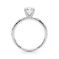 Scattered Diamond Engagement Ring