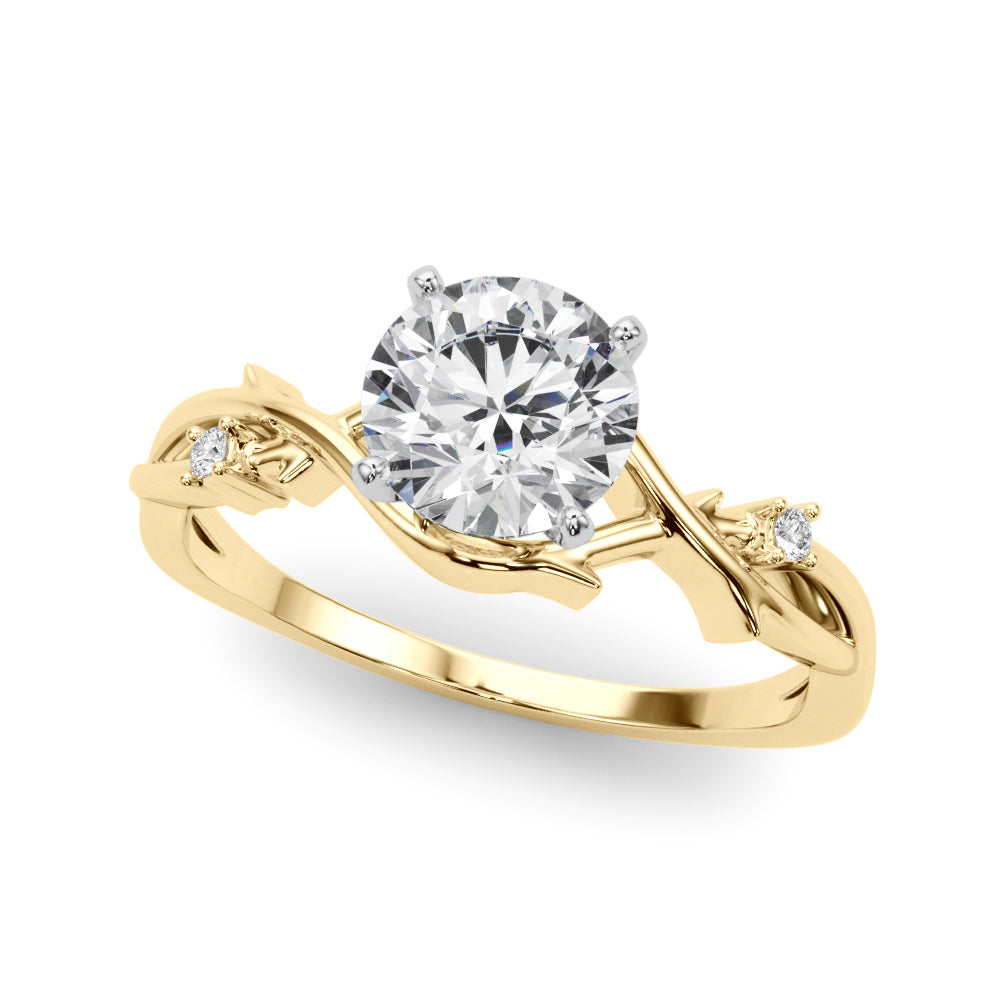 Nature-Inspired Thorn Vine Engagement Ring