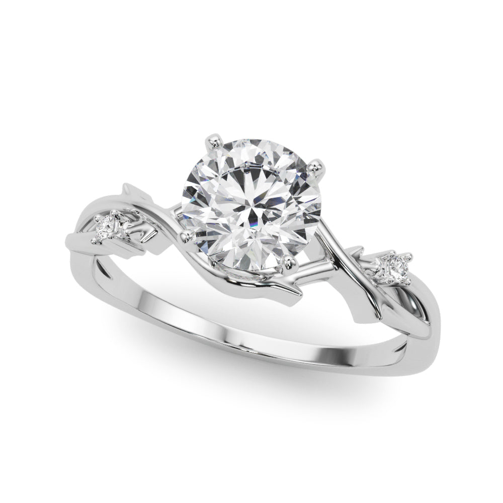 Nature-Inspired Thorn Vine Engagement Ring