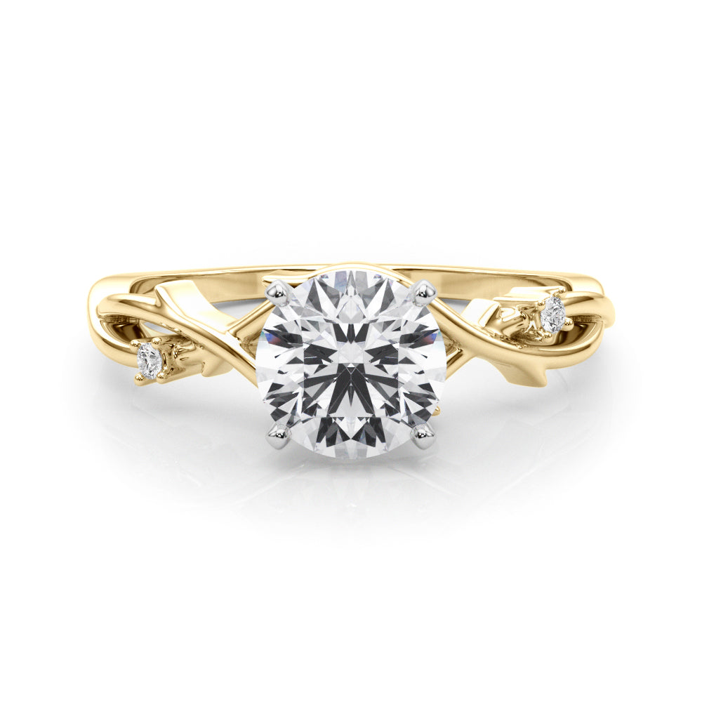 Nature-Inspired Thorn Vine Engagement Ring
