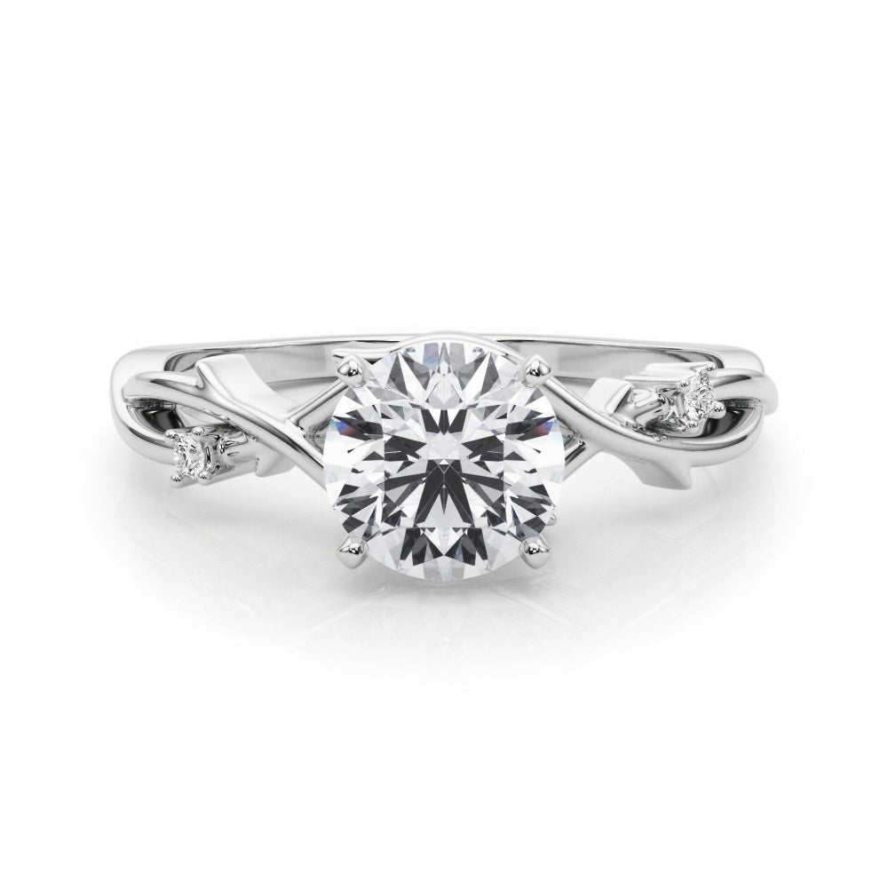 Nature-Inspired Thorn Vine Engagement Ring