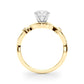Nature-Inspired Thorn Vine Engagement Ring