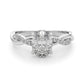 ENGAGEMENT RINGS OVAL CENTER