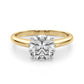 Solitaire Round Diamond Engagement Ring