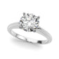 Solitaire Round Diamond Engagement Ring