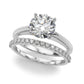 Solitaire Round Diamond Engagement Ring