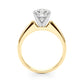 Solitaire Round Diamond Engagement Ring