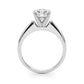Solitaire Round Diamond Engagement Ring