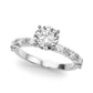 Marquise Shape Accented Wedding Bands