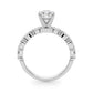 Marquise Shape Accented Wedding Bands