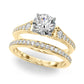 Graduating Single Row Engagement Ring
