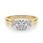 3-Stone Princess Cut Engagement Ring