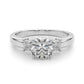3-Stone Princess Cut Engagement Ring