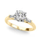 Tapered Baguette 3-Stone Engagement Ring