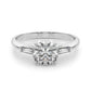 Tapered Baguette 3-Stone Engagement Ring
