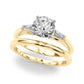 Tapered Baguette 3-Stone Engagement Ring