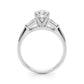 Tapered Baguette 3-Stone Engagement Ring