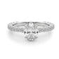 OVAL SINGLE ROW SHARED PR ENG RING