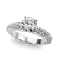 Multirow Twisted Engagement Rings