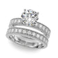 Antique Milgrain Prong Set Engagement Ring