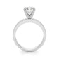 Antique Milgrain Prong Set Engagement Ring