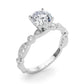 Vintage Inspired Milgrain Engagement Ring