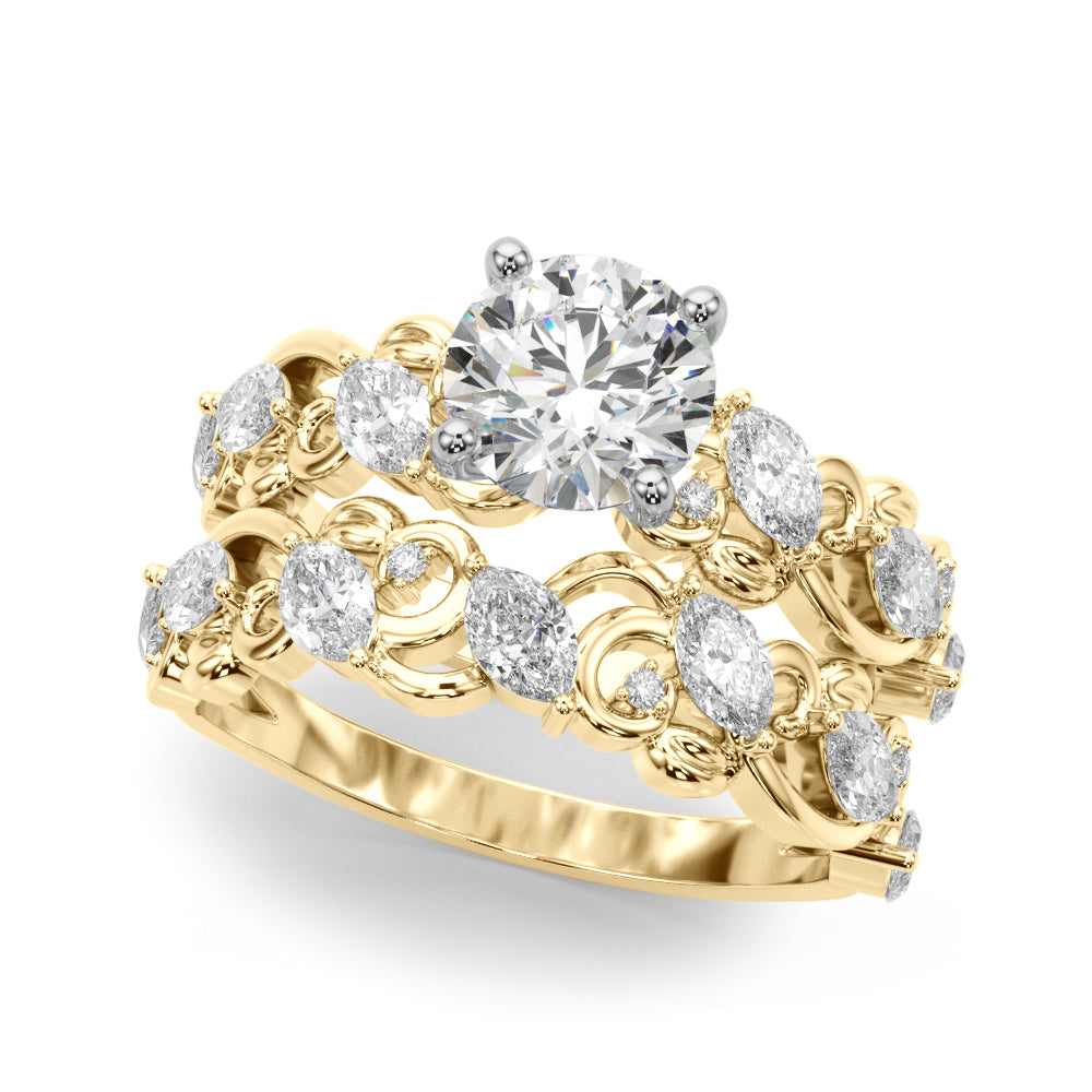 Contemporary Engagement Ring