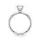 Vintage Style Solitaire Engagement Ring