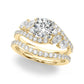 Bypass Multirow Marquise Shape Engagement Rings